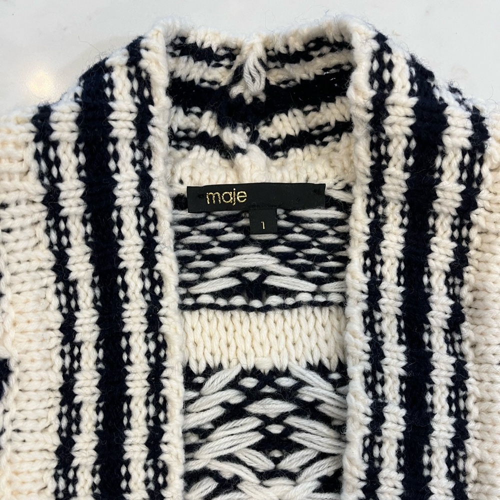 MAJE Winter Cardi EUC